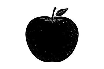 vector illustration of an apple