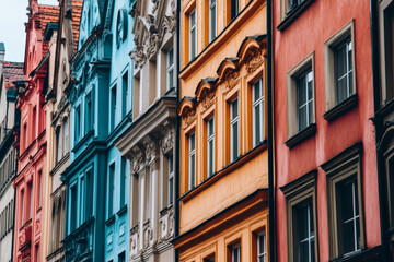 Fototapeta premium Araffes of trees and clouds in the mountains with a sky background