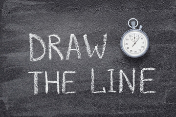 draw the line watch