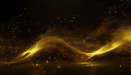 Naklejka premium 金粉