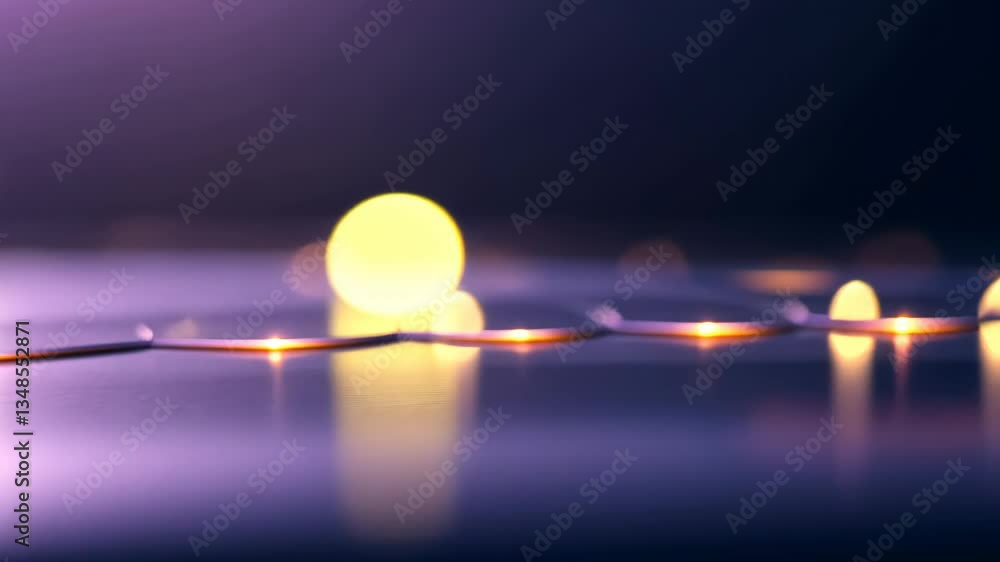 Aufkleber soft glowing hexagons create captivating pattern against dark backdrop, evoking depth