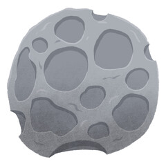 Asteroid Meteorite Illustration © RenytaAP