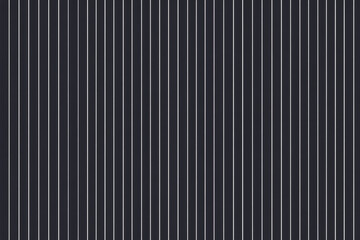 A timeless pinstripe fabric texture background in dark navy with thin white stripes. The sleek, formal design is ideal for business suits, professional attire, and classic interior textiles.