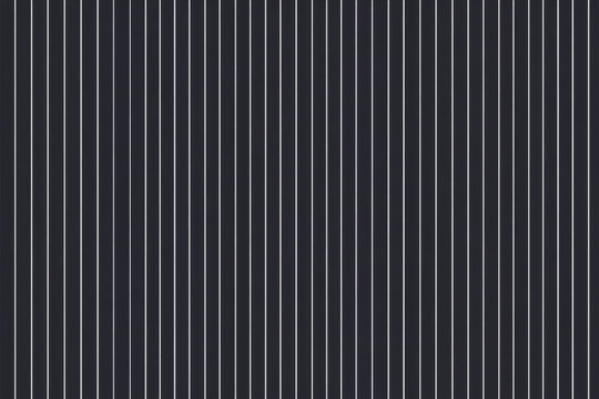 A timeless pinstripe fabric texture background in dark navy with thin white stripes. The sleek, formal design is ideal for business suits, professional attire, and classic interior textiles.
