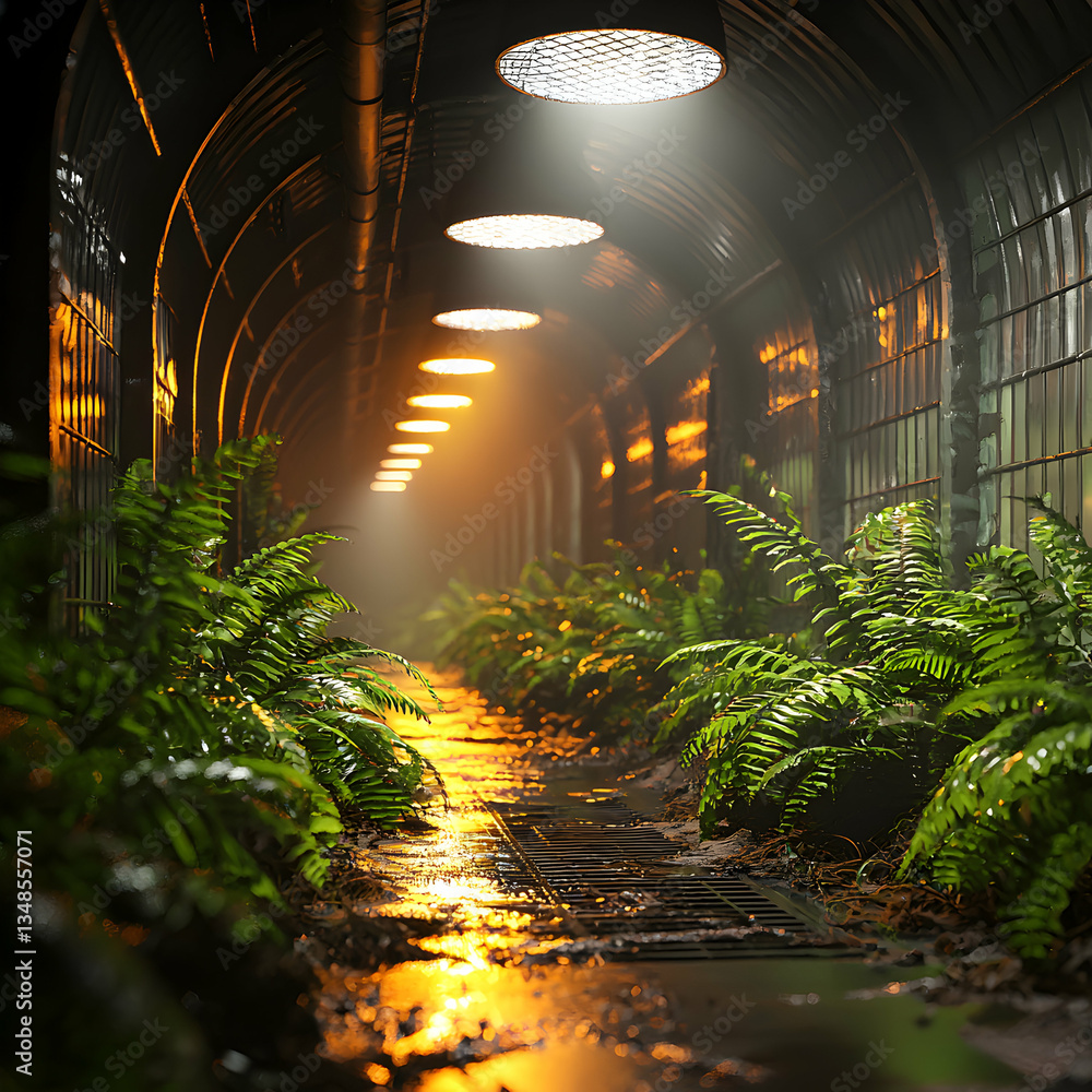 Aufkleber abstract glowing fractal structures with intricate details. ideal for sci-fi, fantasy, and abstract 