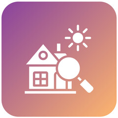 Vector Design House Search Icon Style
