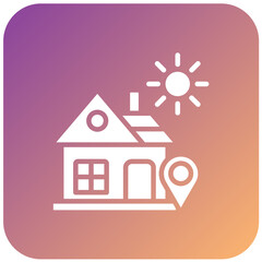 Vector Design House Direction Icon Style