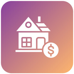 Vector Design House Loan Icon Style