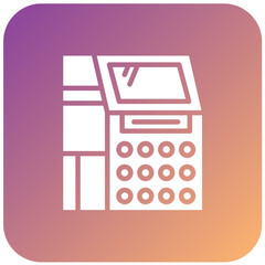 Vector Design Atm Machine Icon Style