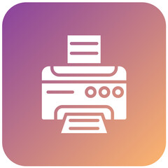 Vector Design Printer Icon Style