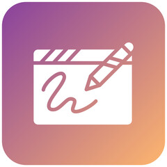 Vector Design Digital Sketch Icon Style