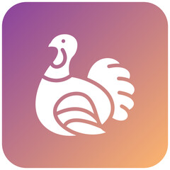 Vector Design Turkey Icon Style
