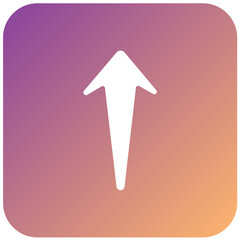 Vector Design Up Arrow Icon Style