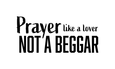 Inspirational Typography Design with Motivational Christian Quote