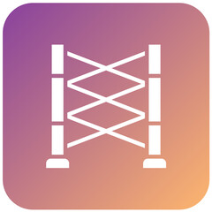Scaffolding Vector Design Icon Style
