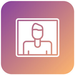 Profile Picture Vector Design Icon Style