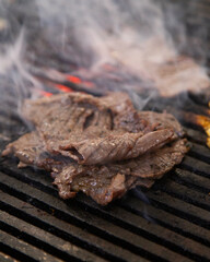 Beef jerky barbacoa is the traditional dish of Atlixco in the Puebla region of Mexico.
