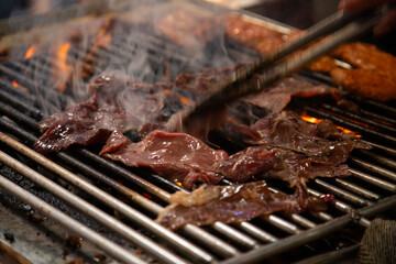 Beef jerky barbacoa is the traditional dish of Atlixco in the Puebla region of Mexico.