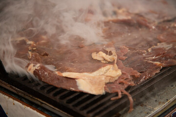 Beef jerky barbacoa is the traditional dish of Atlixco in the Puebla region of Mexico.