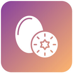 Kiwi Vector Design Icon Style