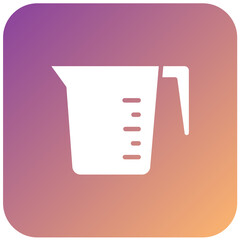 Vector Design Measuring Cup Icon Style