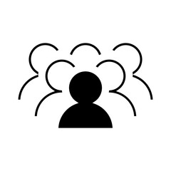 Team vector icon. Teamwork illustration sign. Development symbol. Progress  logo. 