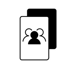 Team vector icon. Teamwork illustration sign. Development symbol. Progress  logo. 