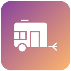 Vector Design Caravan Icon Style