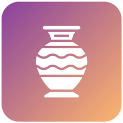Vector Design Vase Icon Style