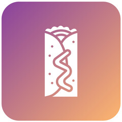 Vector Design Chimichanga Icon Style