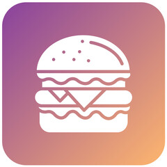 Vector Design Burger Icon Style