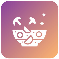 Vector Design Fresh Ingredients Icon Style