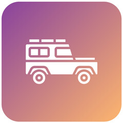 Vector Design Suv Icon Style