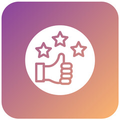 Vector Design Recommended Icon Style