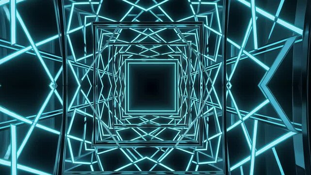 abstract technology background with binary code, 4k looping background, 4K footage