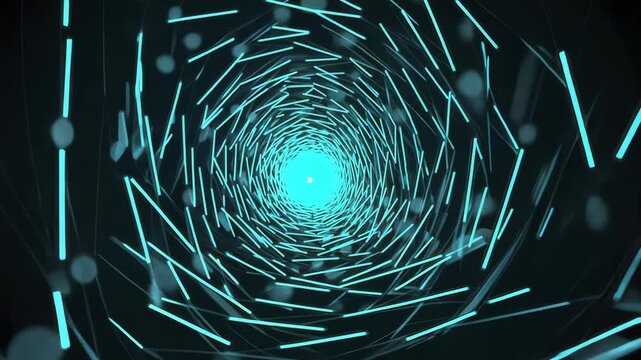 abstract background with glowing circles, 4k looping background, 4K footage