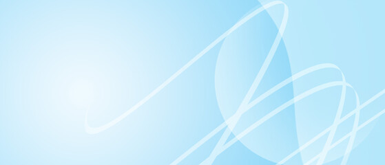 Curves lines and freefrom with Abstract light blue background. Wallpaper, graphic illustrations and copy space