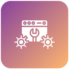 Vector Design Web Optimization Icon Style