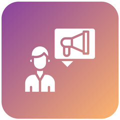 Vector Design Public Relations Icon Style