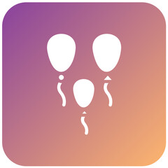 Vector Design Ballons Icon Style