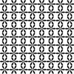 black and white seamless pattern. Houndstooth Pepita seamless pattern. Repeating Pepito texture. Black houndstooth on a white background. Repeated abstract argyles for design BW prints. Repeated hound