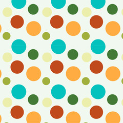 seamless pattern with circles
