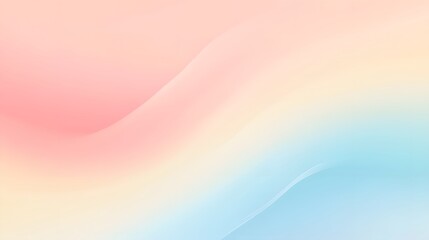 A soft gradient with overlapping colors and gentle curved shapes