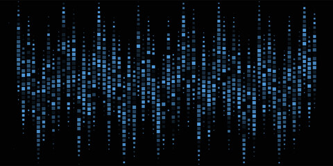Colorful sound wave. Voice, audio energy concept, background