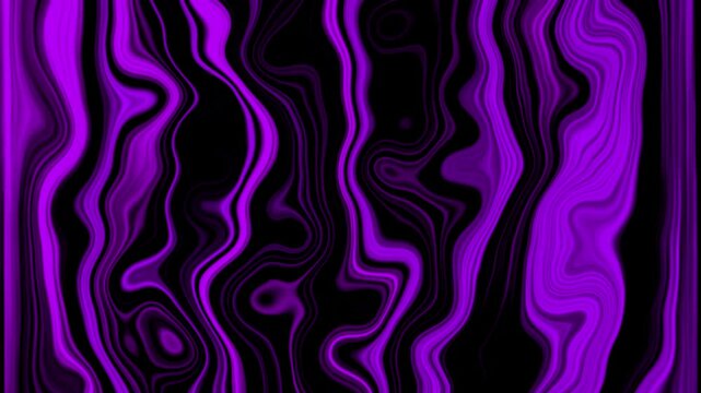 Abstract Liquid Fractual Motion Graphics Purple Black Mixture