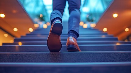 Ascending the Corporate Ladder: A Journey of Ambition and Success