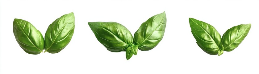 Obraz premium Fresh Basil Leaves