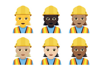 Construction Worker person working safety helmet hard hat 