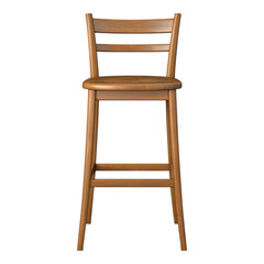 Elegant Wooden Bar Stool for Modern Interior Decor