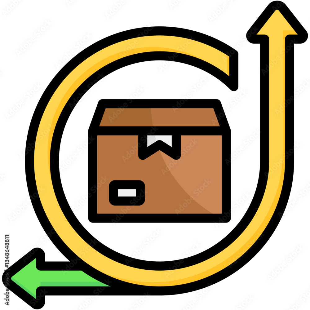 Poster agile development icon